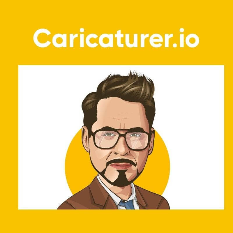 use caricaturer.io for caricature cartoons